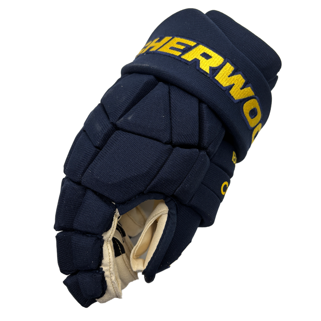 William Nylander - Code Encrypt Pro Stock Hockey Glove - Four Nations (Sweden)